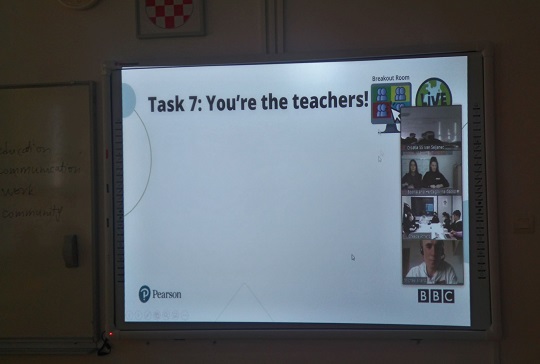 slajd s prezentacije tijekom virtualnog sata