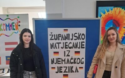 Lijepi rezultati na županijskom Natjecanju iz njemačkog jezika