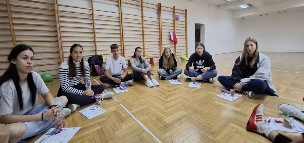 detalj s događanja - združena odbojka