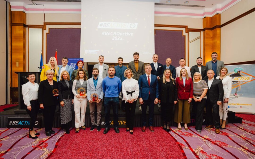 #BeCROactive nagrada s ponosom je u našim rukama